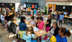 Frontignan, Salle de l'Aire, journée développement durable de scolaires