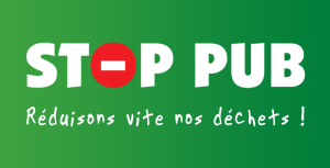 Autocollant STOP PUB