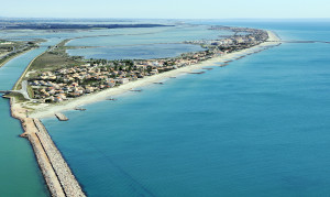Le lido de Frontignan