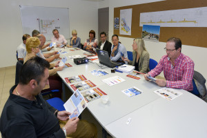 Petit déjeuner d'entrepreneurs et visite d'entreprise dans la ZAE de Marseillan