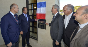 Frontignan, inauguration de la médiathèque Montaigne