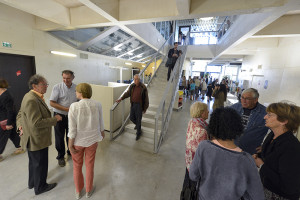 Frontignan, inauguration de la médiathèque Montaigne