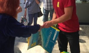 Ambassadeur du tri au marché de Sète