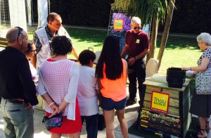 Ambassadeur du tri de Thau agglo au Forum "Autrement" à Frontignan le 30 mai 2015