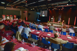 Sète, Salle Georges Brassens, installation du Conseil de développement de Thau agglo