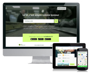 Appli "Le tri c'est simple comme bonjour"