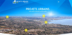 Site Internet Aménagement urbain de Thau agglo