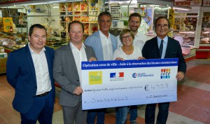 Sète, remise chèques Fisac