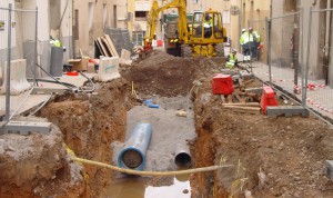 Travaux d'assainissement