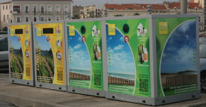 Points d'apport volontaire sur le territoire de Thau agglo