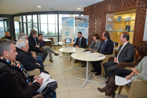 Balaruc les Bains, lancement partenariat entre Thau Aggio et le site 100% made in france aux Thermes