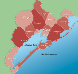 Carte de la CABT