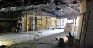Travaux 2017 Médiathèque Malraux à Sète