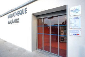 Sète, île de Thau, inauguration de la nouvelle médiathèque Malraux