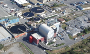 La station d'épuration des Eaux-Blanches à Sète