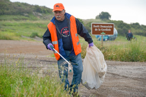 Massif de la Gardiole, opération de nettoyage des déchets abandonnés