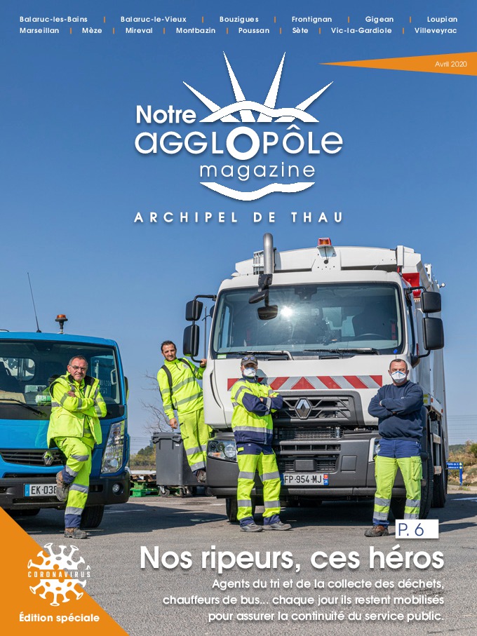 Magazine de Sète agglopôle Spécial covid 19