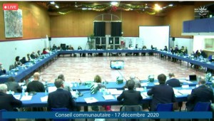 Conseil de Sète agglopôle (17 décembre 2020 à Marseillan)