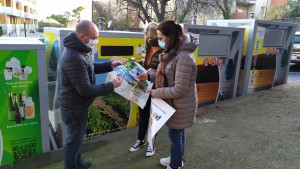 Sensibilisation au tri sélectif - Croix de Marcenac à Sète