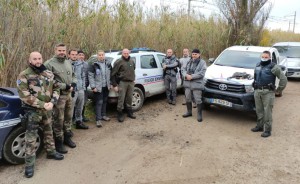 Opération police de l'environnement sur le Lido de Sète à Marseillan du 20 novembre 2021