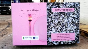 Dépôt en déchetteries de Sète agglopôle des coquilles huîtres, moules,...) consommées pendant les fêtes