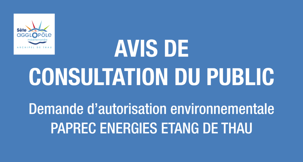 Avis de consultation du public