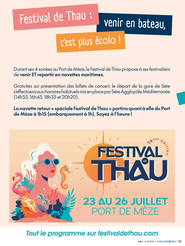 Festival de Thau 2026