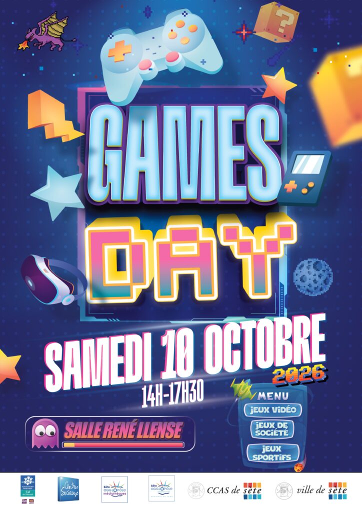 Games Day à la médiathèque Malraux